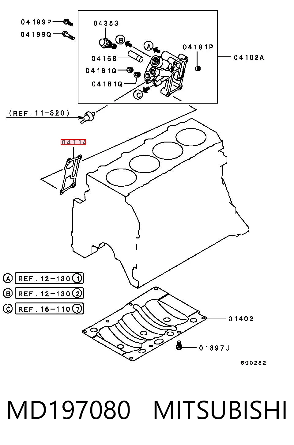 MD197080 Mitsubishi