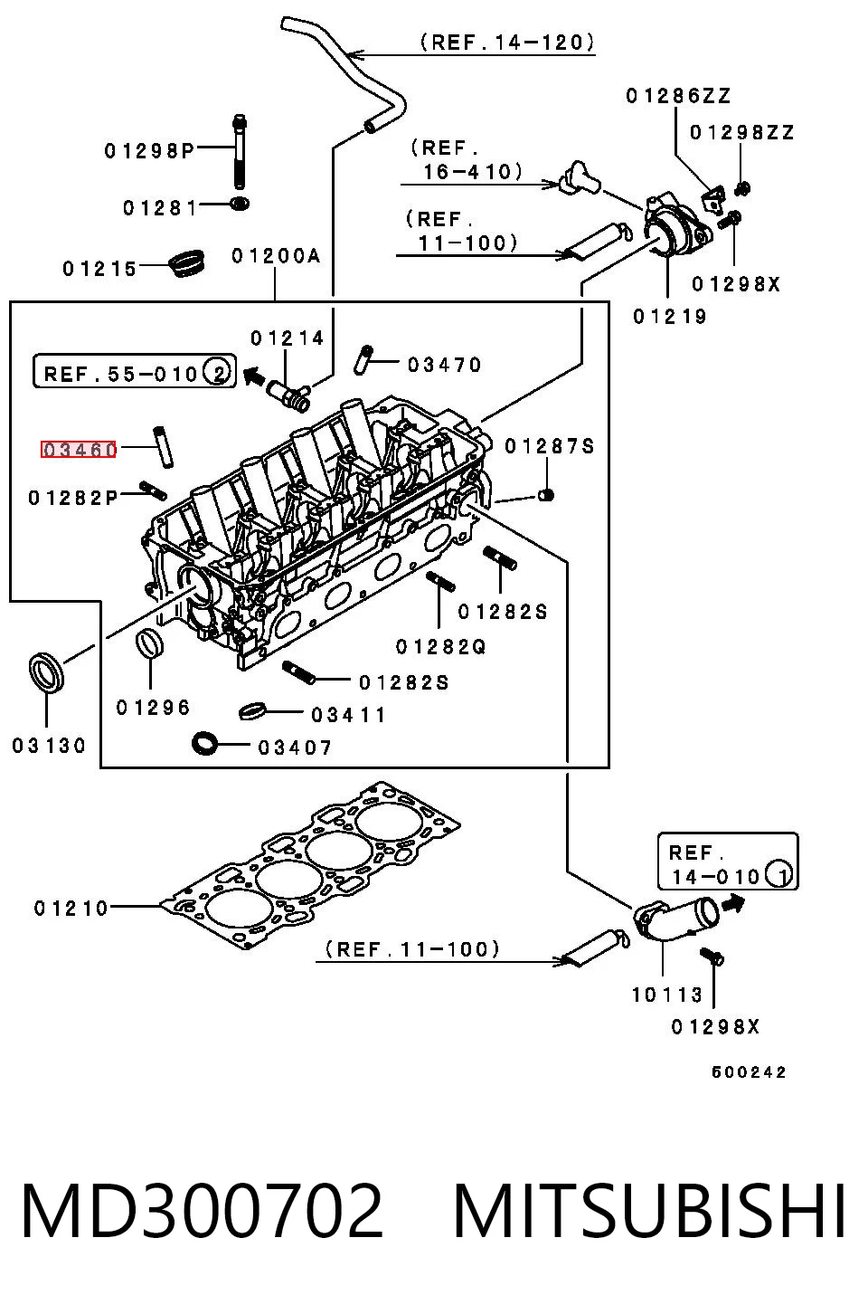 MD300702 Mitsubishi