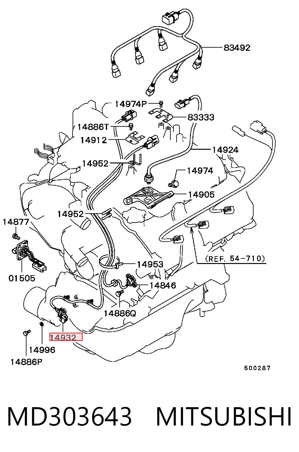 MD303643 Mitsubishi