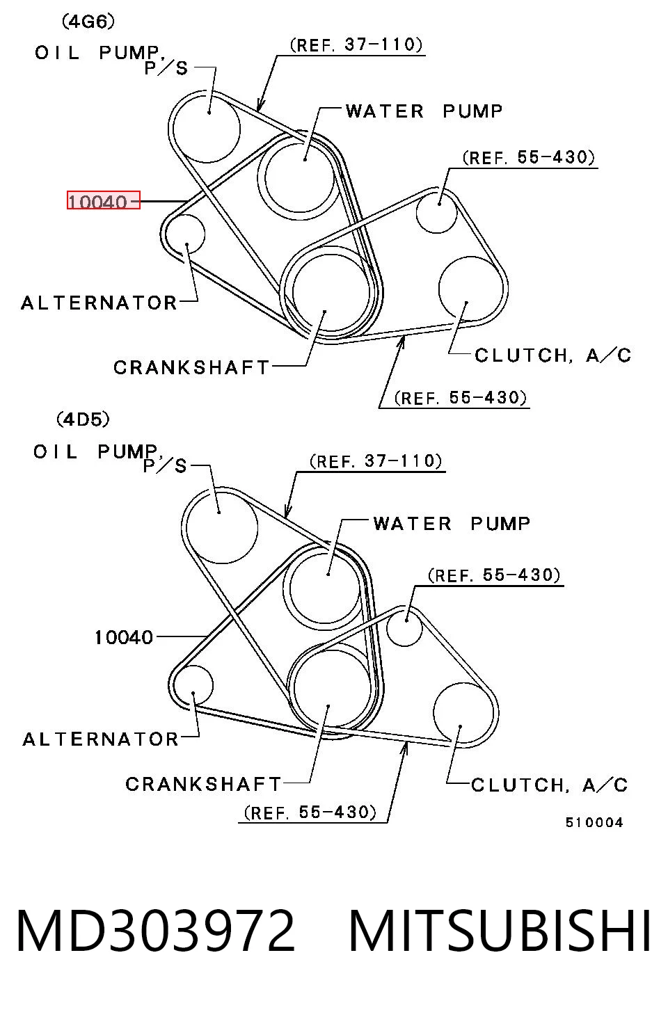 MD303972 Mitsubishi