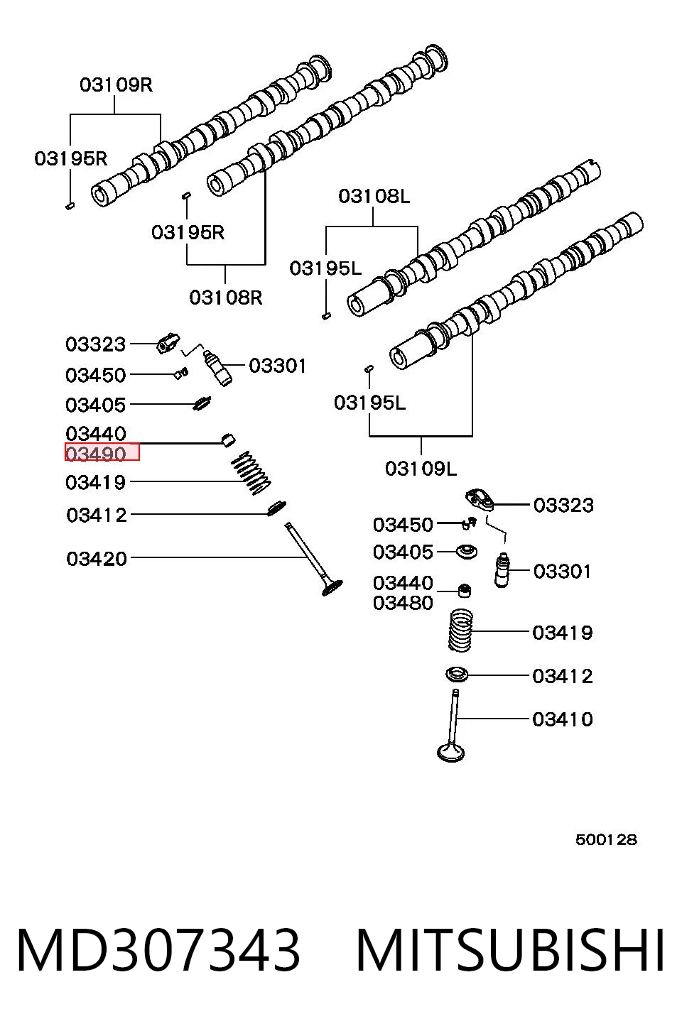 MD307343 Mitsubishi
