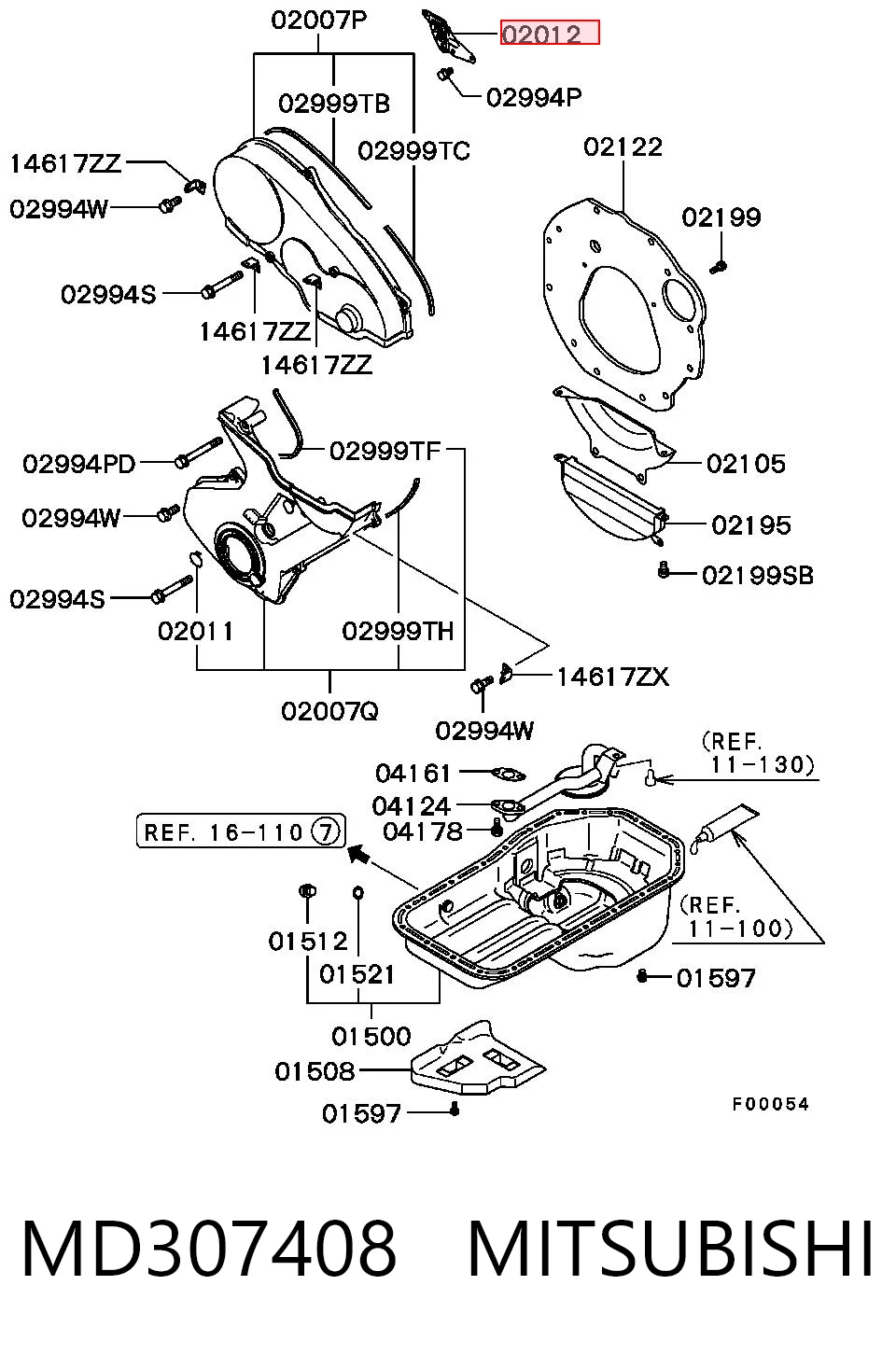 MD307408 Mitsubishi