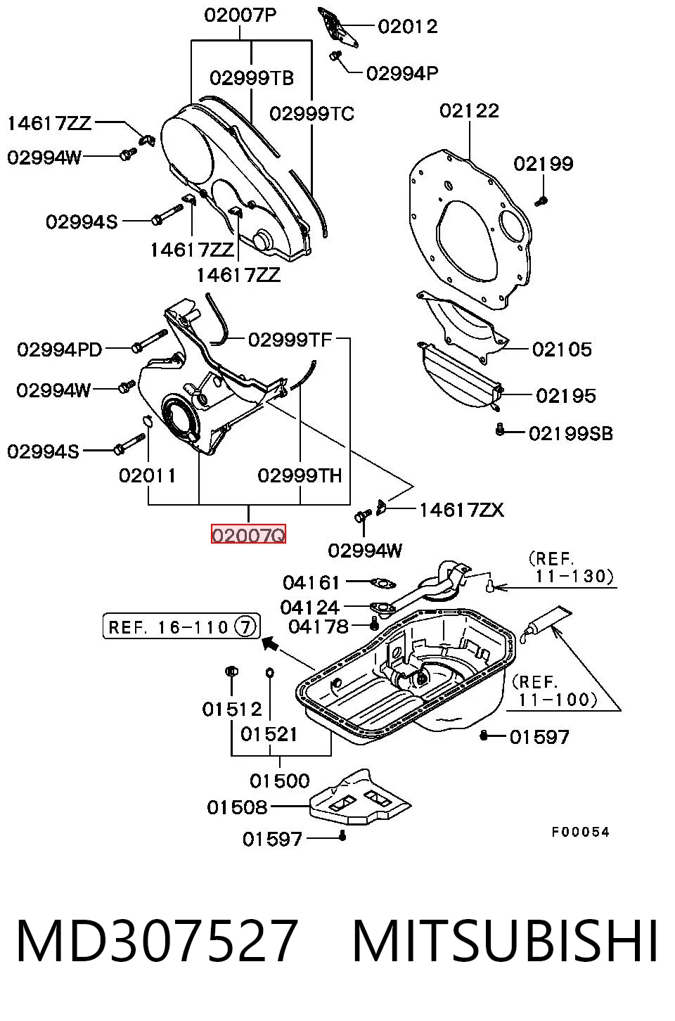 MD307527 Mitsubishi