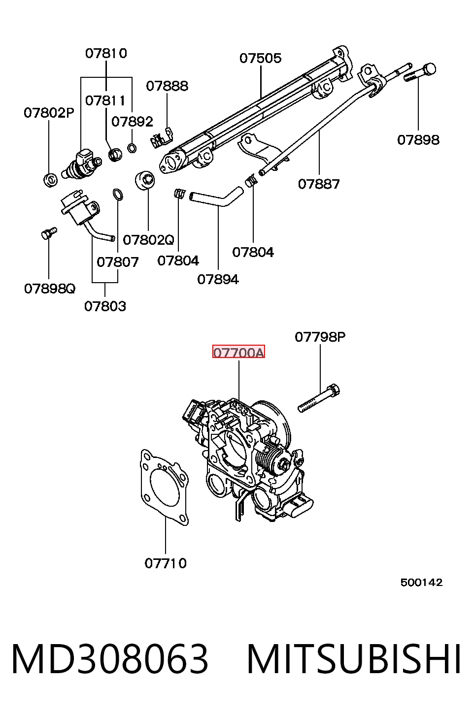 MD308063 Mitsubishi