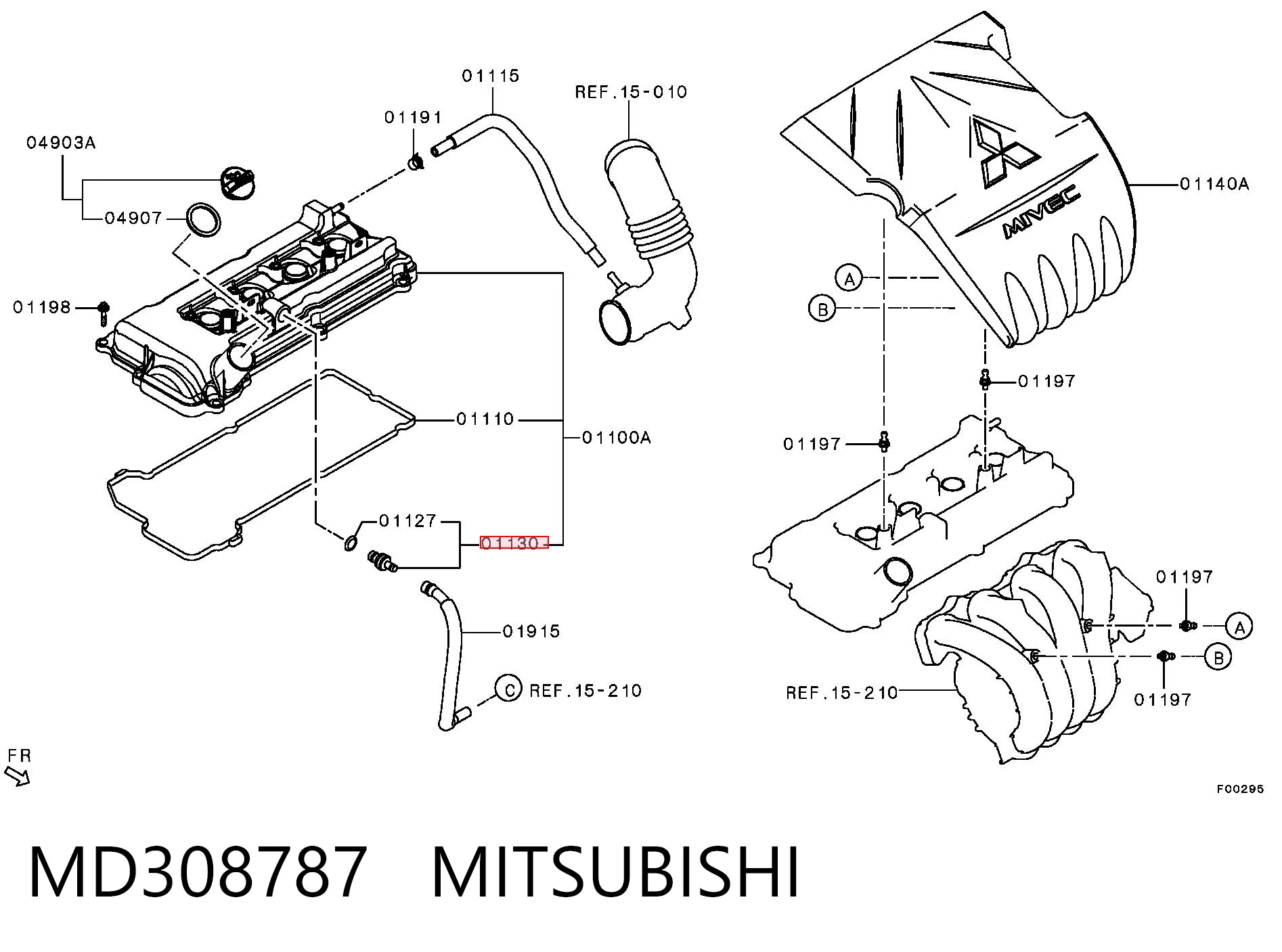 MD308787 Mitsubishi