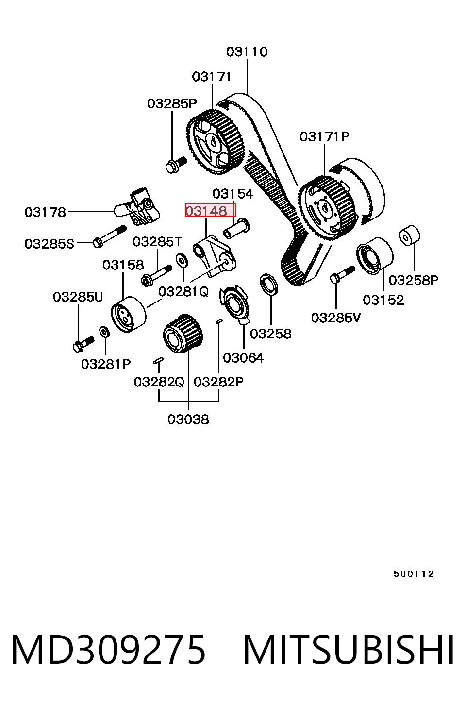 MD309275 Mitsubishi
