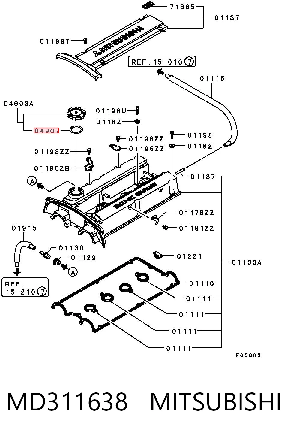 MD311638 Mitsubishi