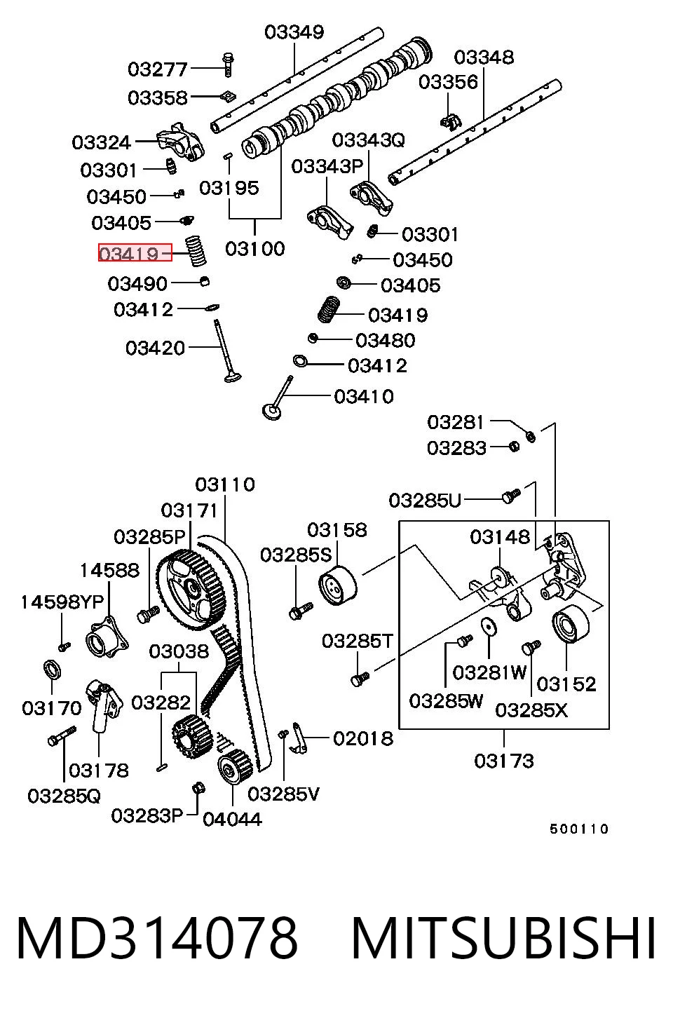 MD314078 Mitsubishi