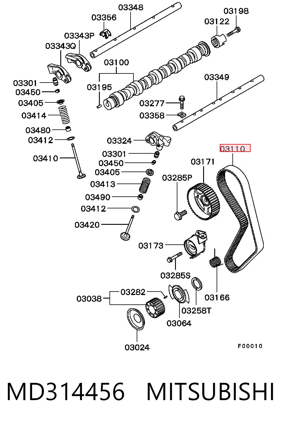 MD314456 Mitsubishi