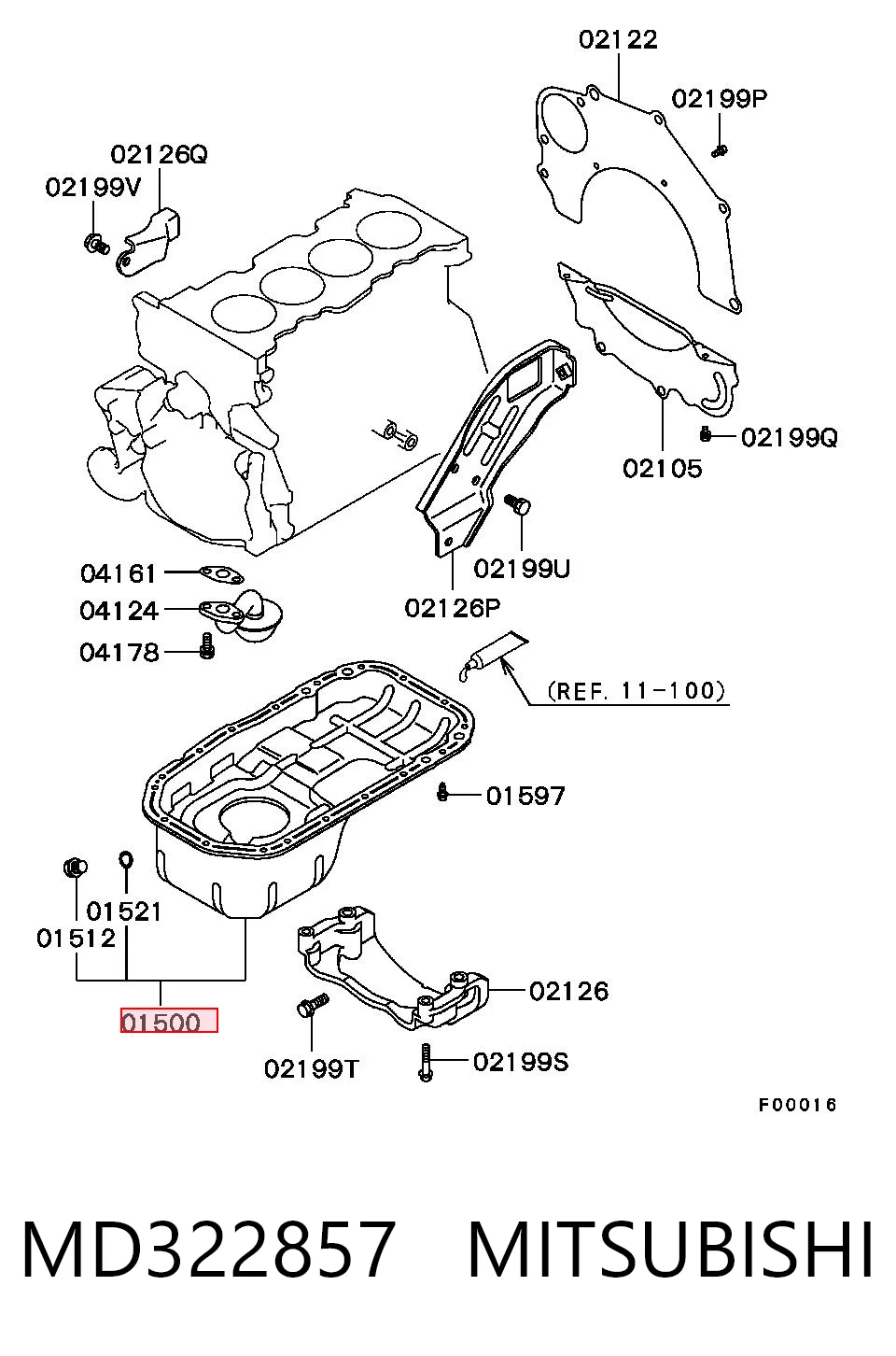 MD322857 Mitsubishi