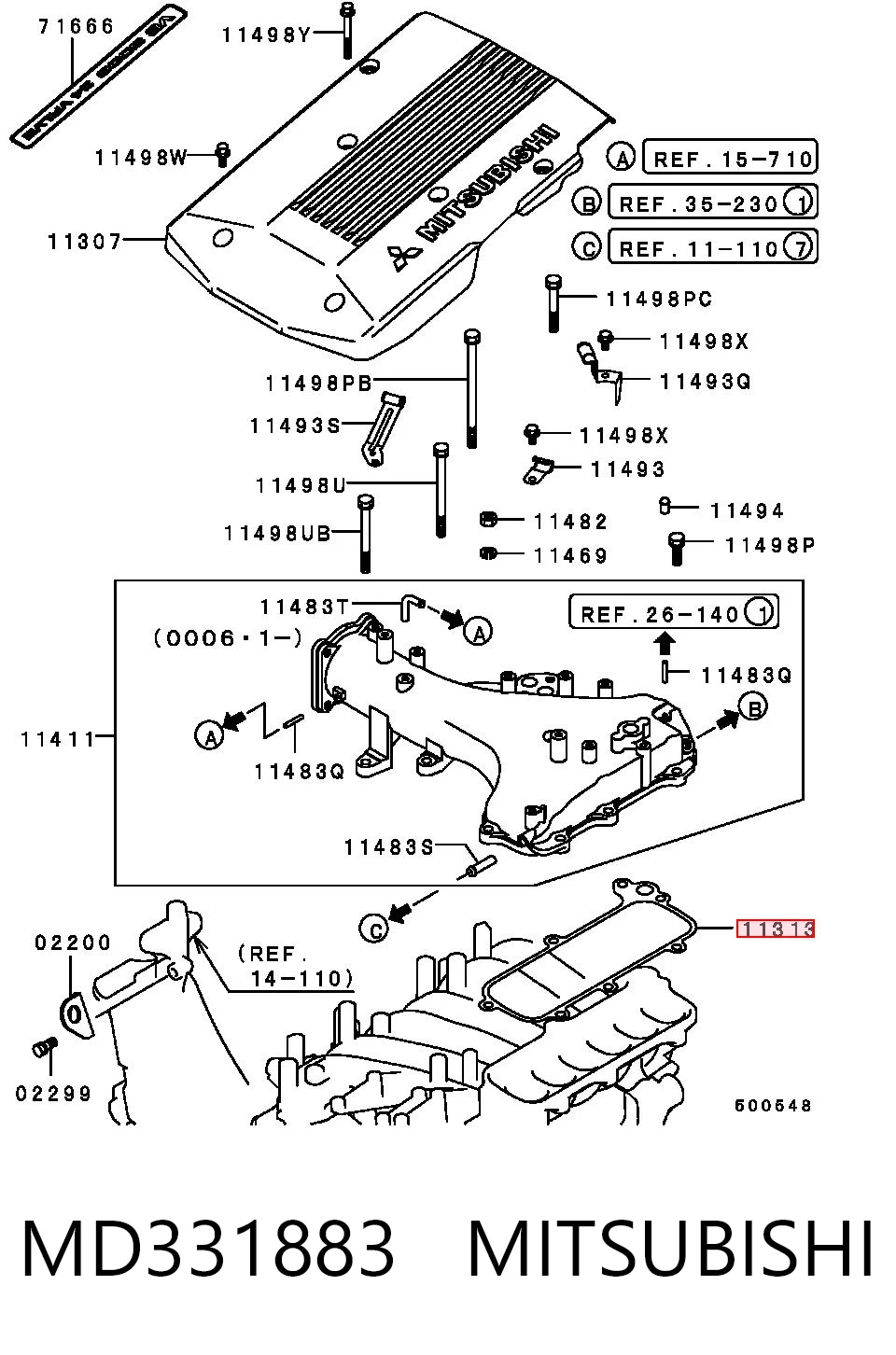 MD331883 Mitsubishi