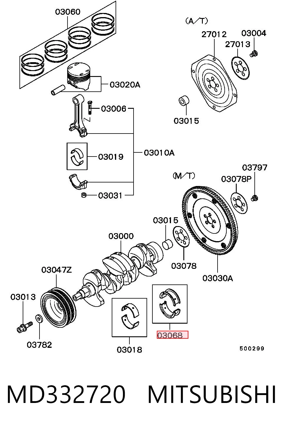 MD332720 Mitsubishi