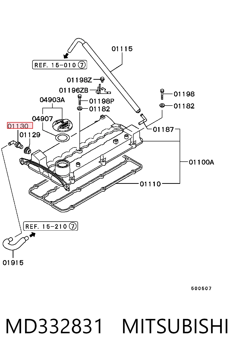 MD332831 Mitsubishi