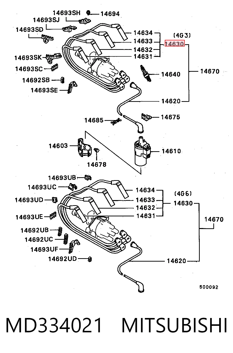 MD334021 Mitsubishi