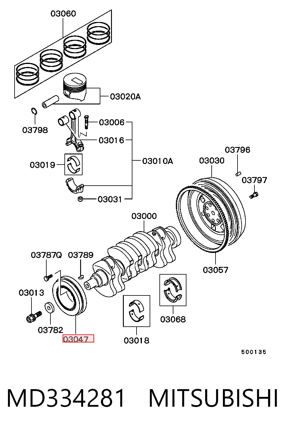 MD334281 Mitsubishi