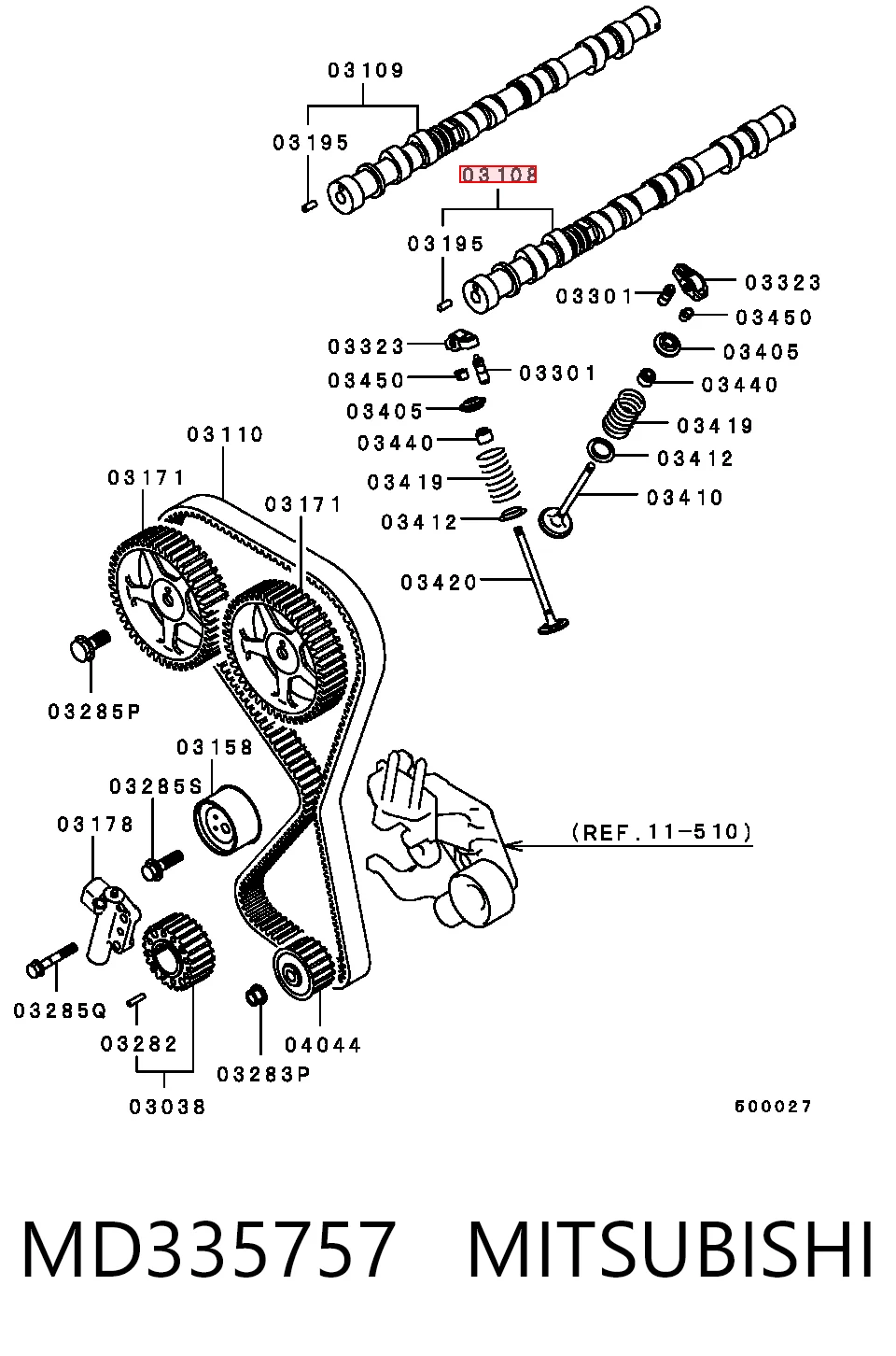 MD335757 Mitsubishi