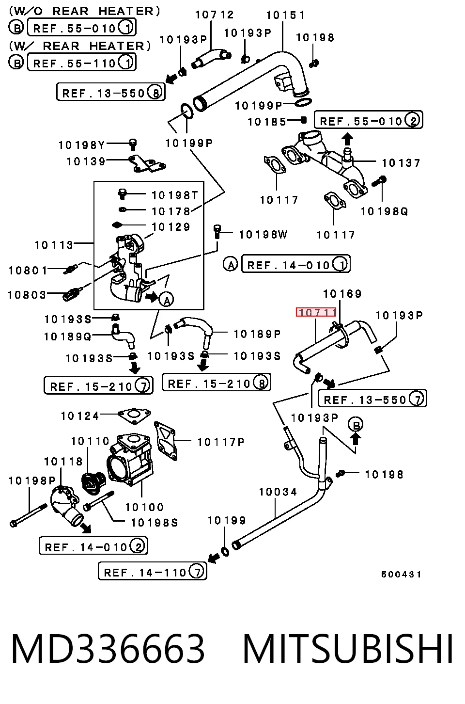 MD336663 Mitsubishi