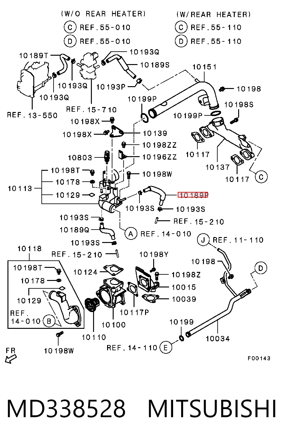 MD338528 Mitsubishi