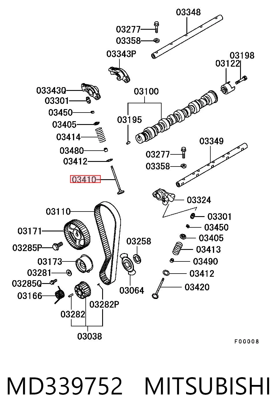 MD339752 Mitsubishi