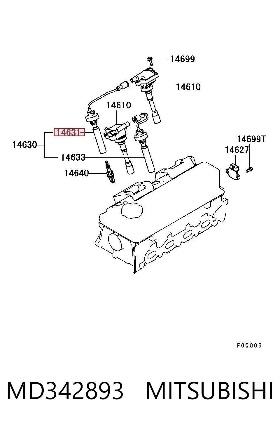 MD342893 Mitsubishi