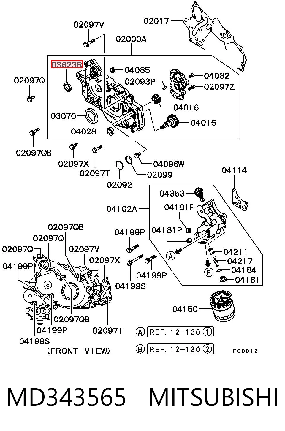 MD343565 Mitsubishi