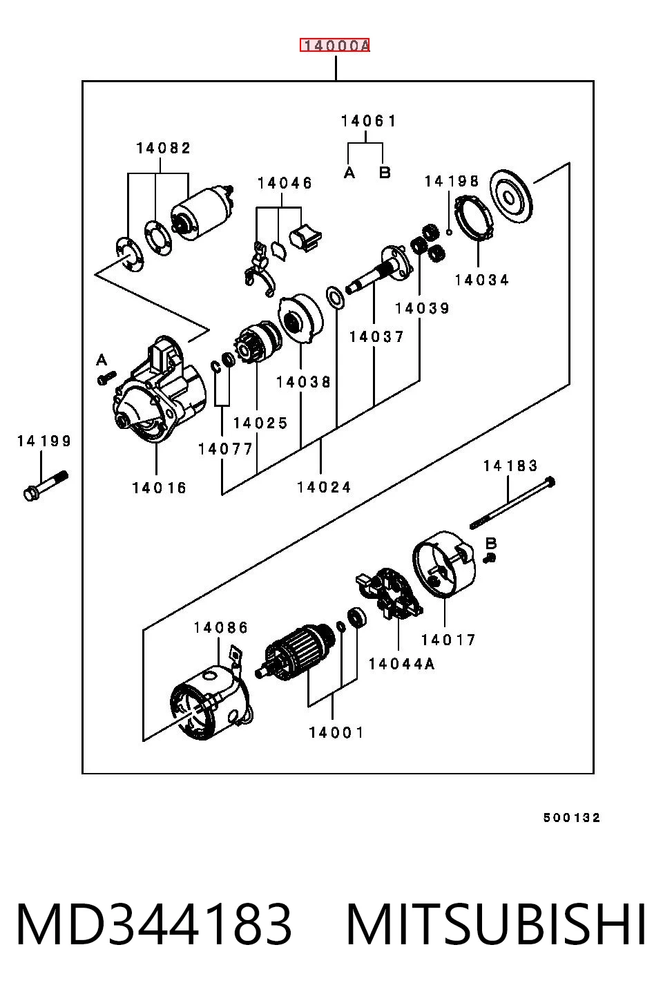 MD344183 Mitsubishi