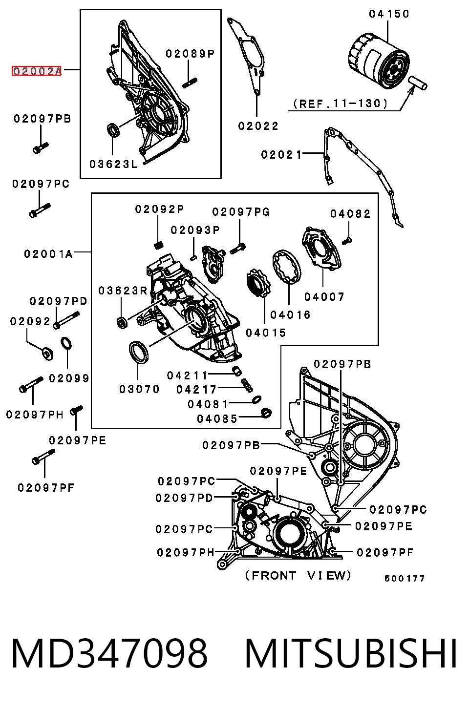 MD347098 Mitsubishi