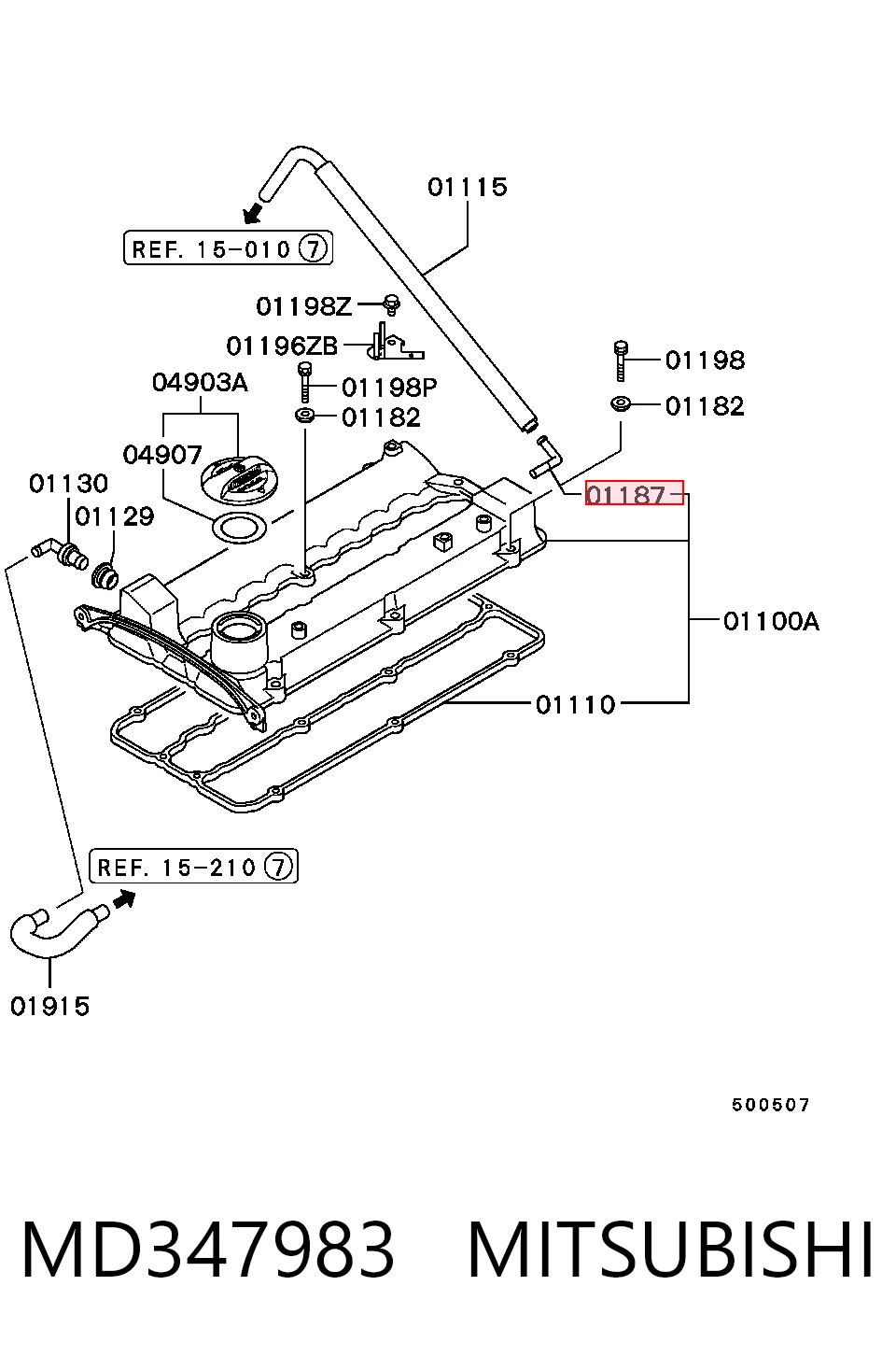 MD347983 Mitsubishi