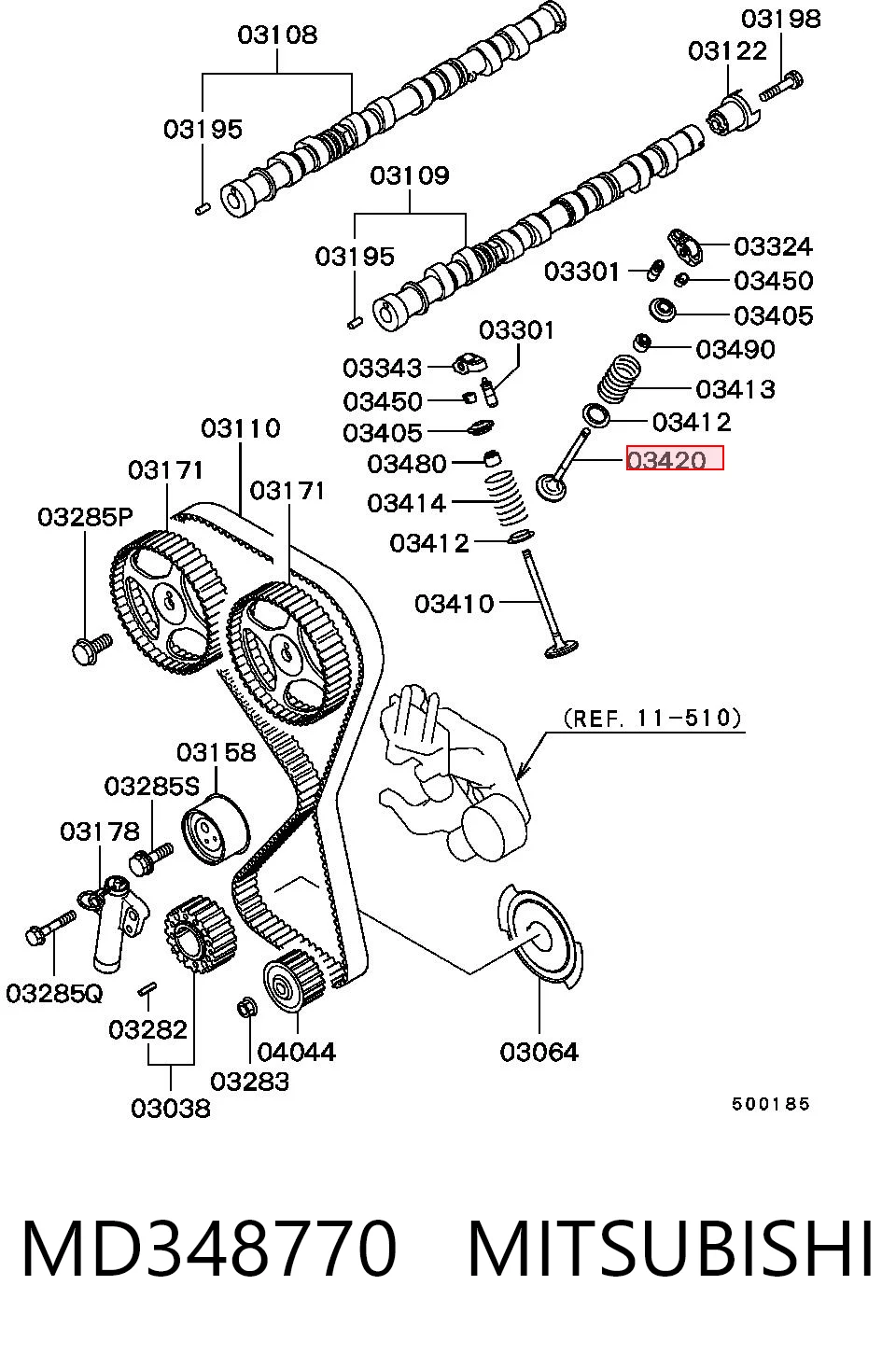 MD348770 Mitsubishi