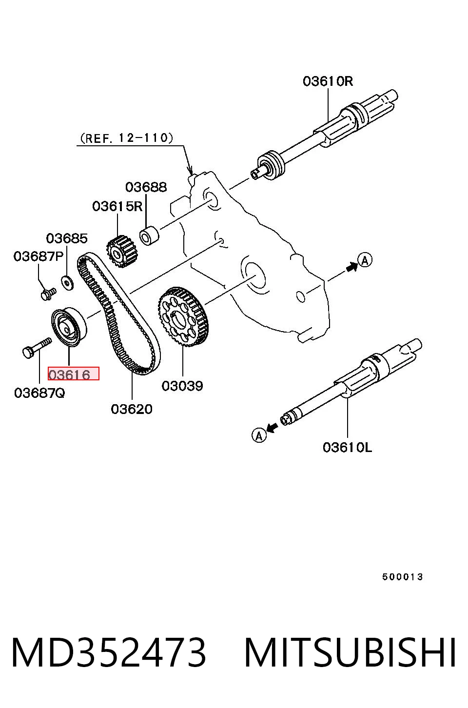MD352473 Mitsubishi