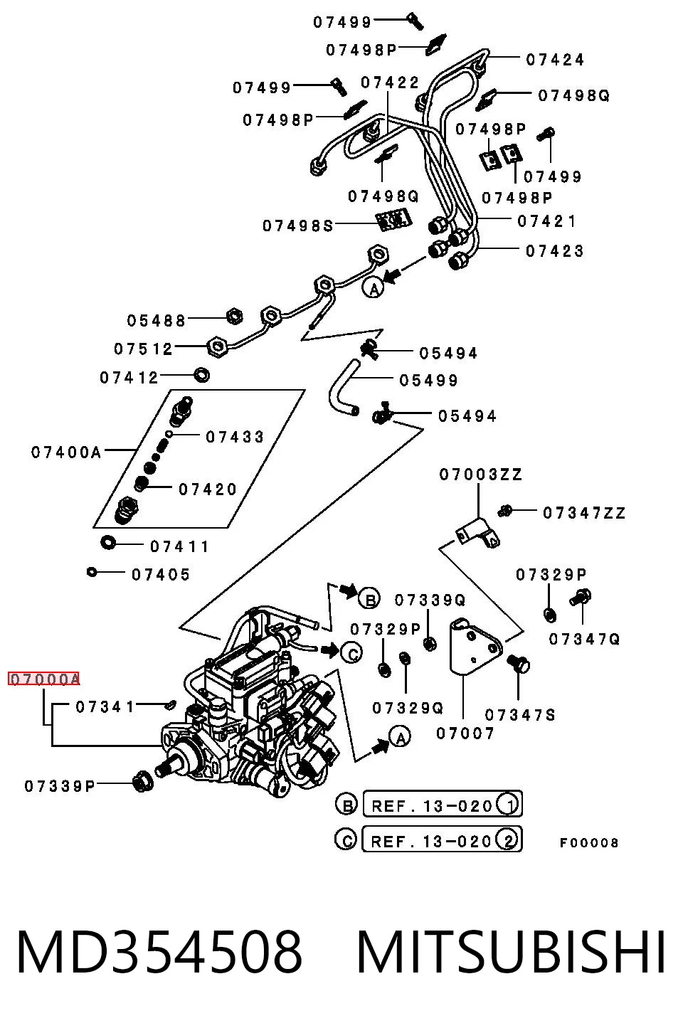 MD354508 Mitsubishi