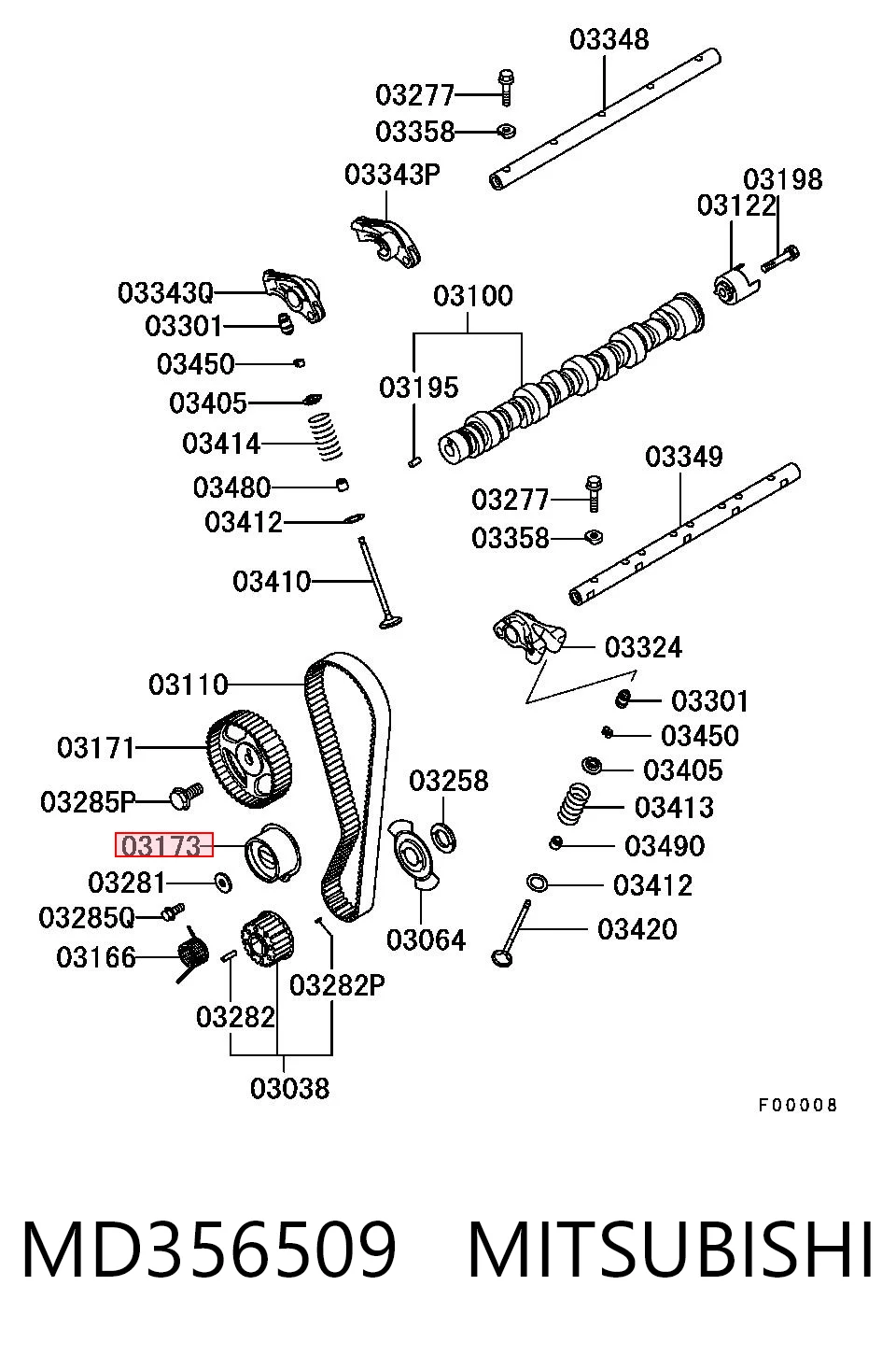 MD356509 Mitsubishi