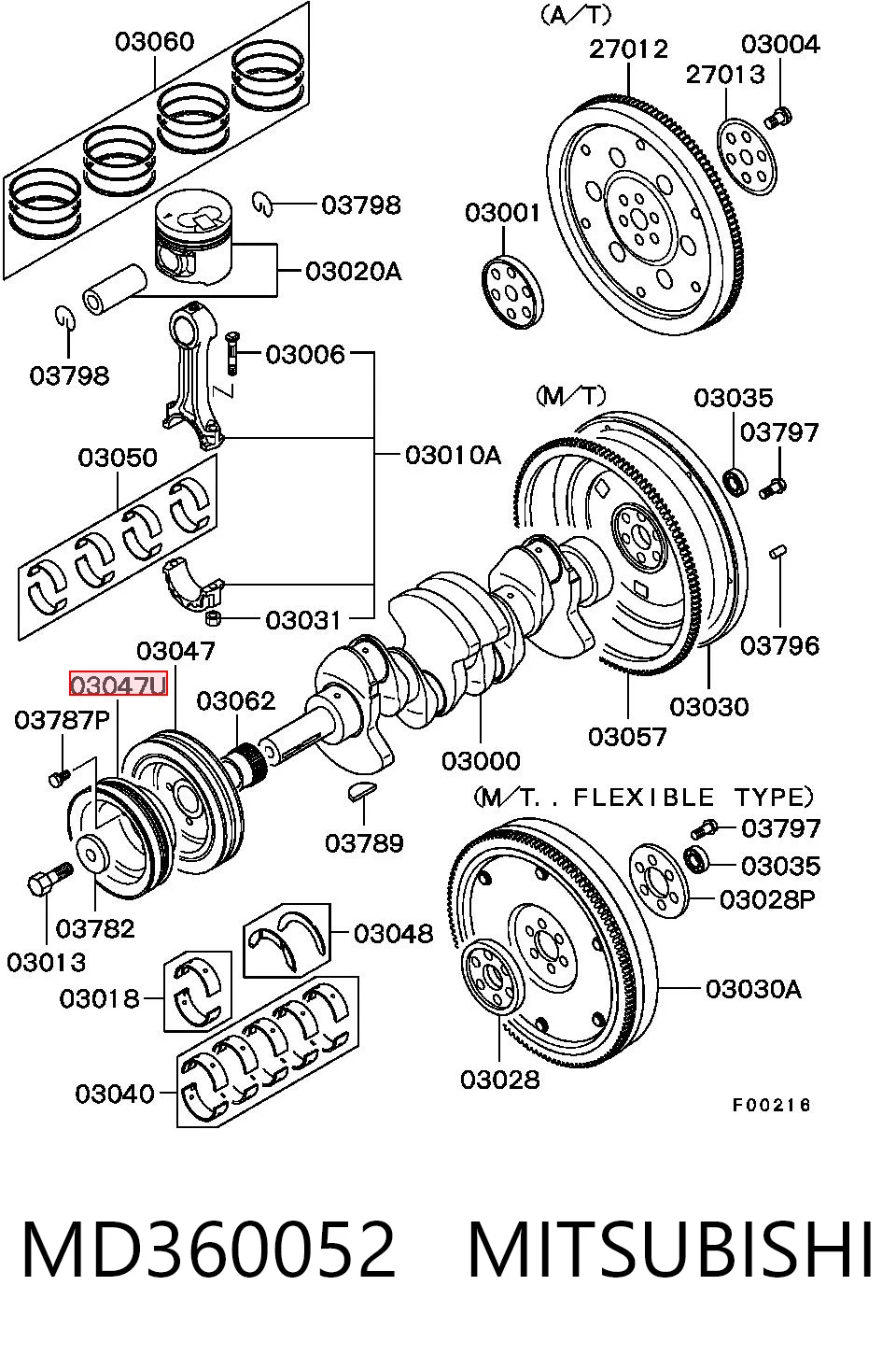 MD360052 Mitsubishi