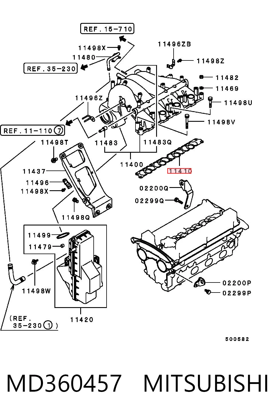MD360457 Mitsubishi