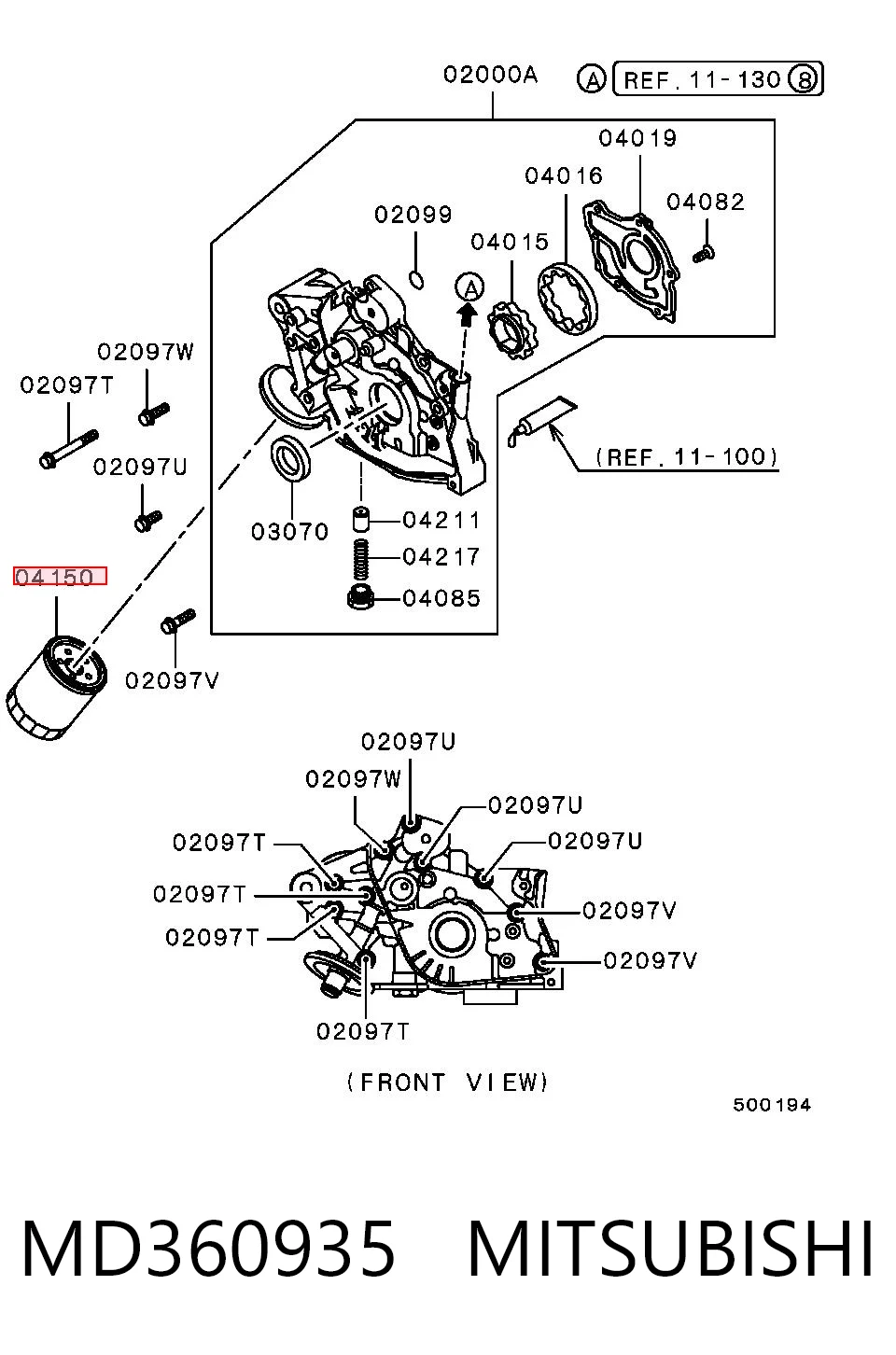  para Opel Astra  (53, 54, 58, 59)