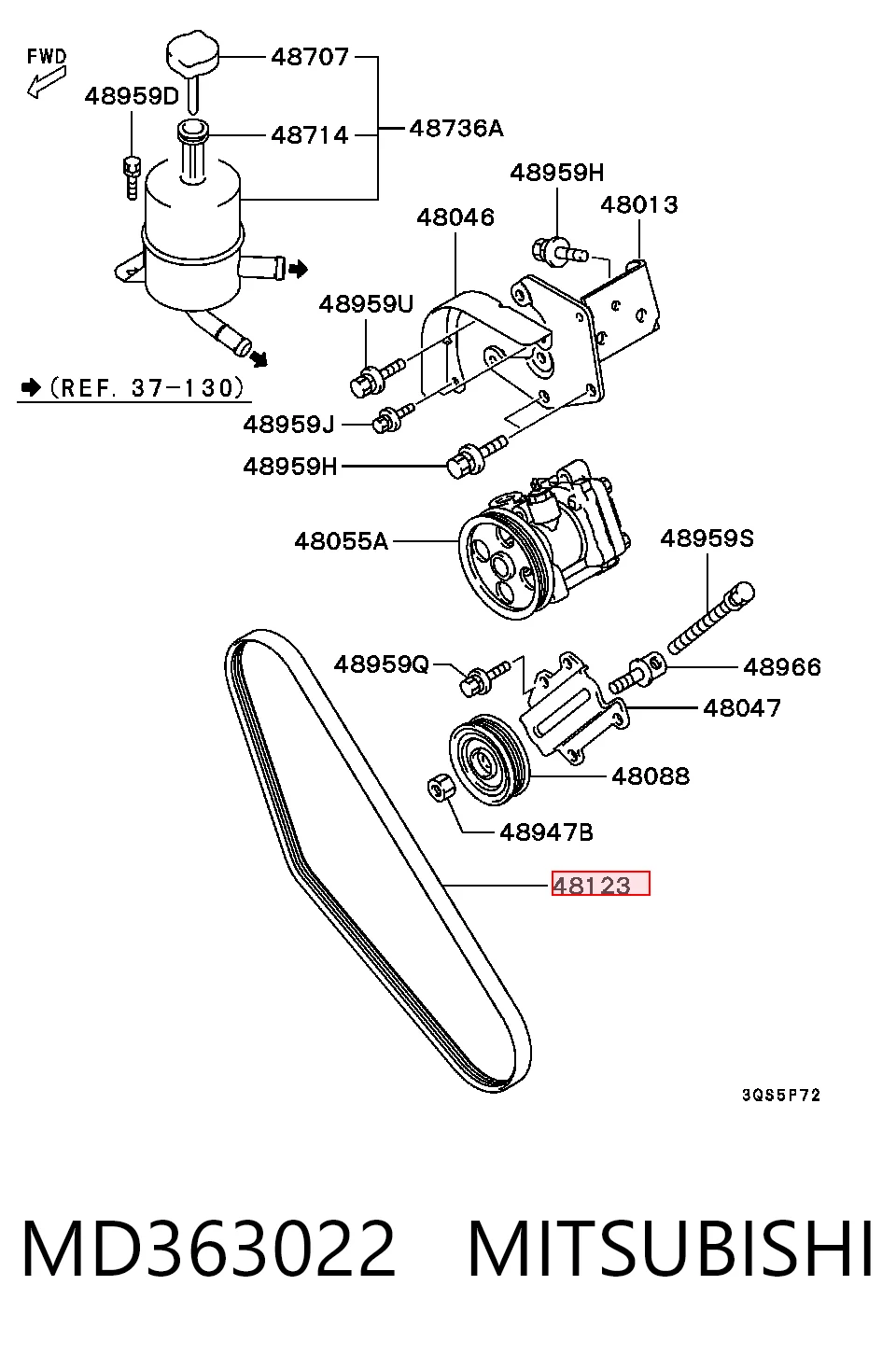 MD363022 Mitsubishi