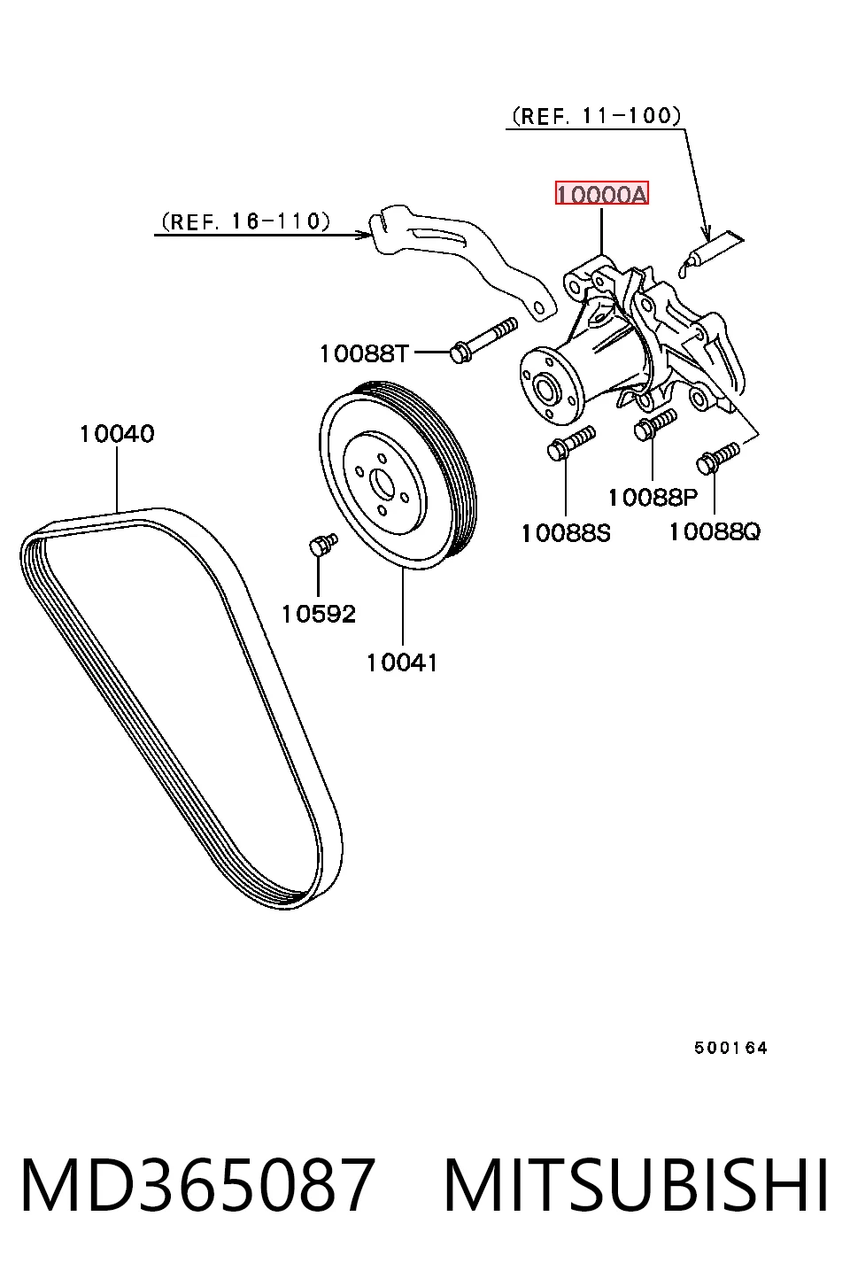 MD365087 Mitsubishi