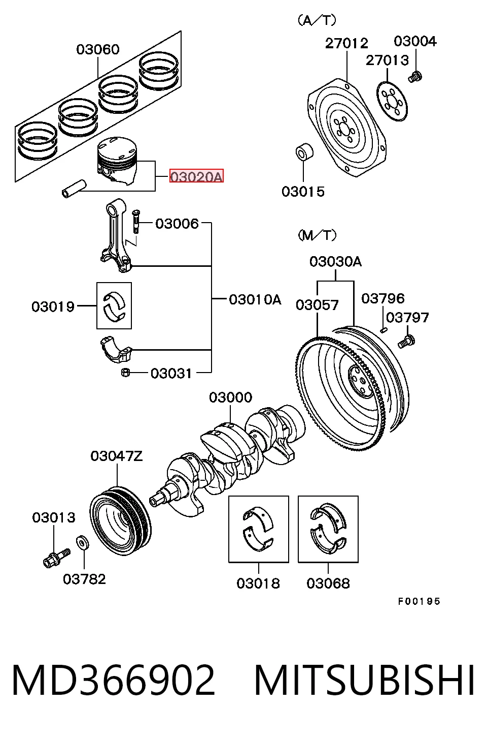 MD366902 Mitsubishi