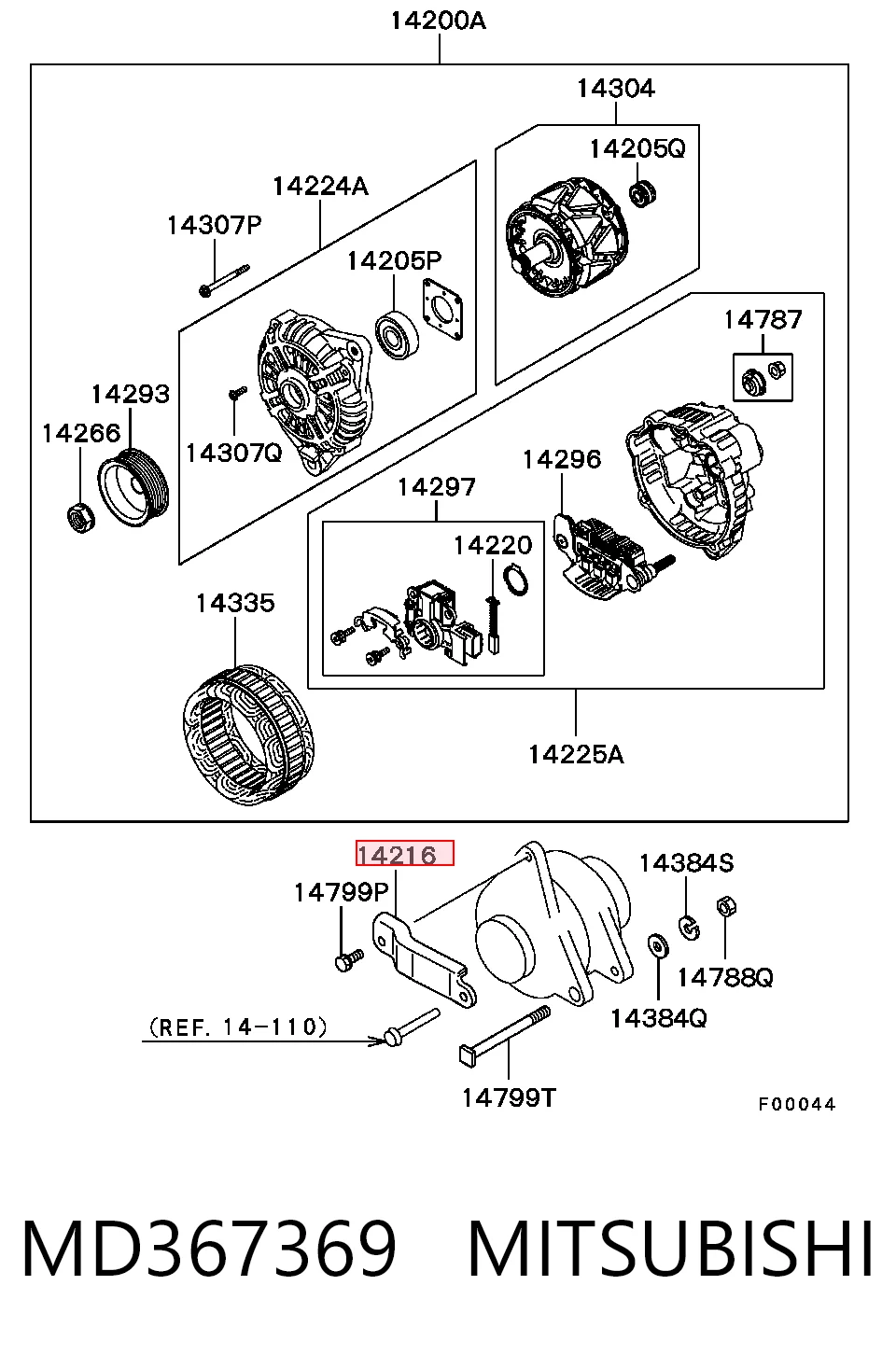 MD367369 Mitsubishi