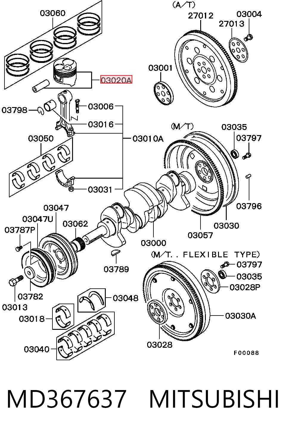 MD367637 Mitsubishi
