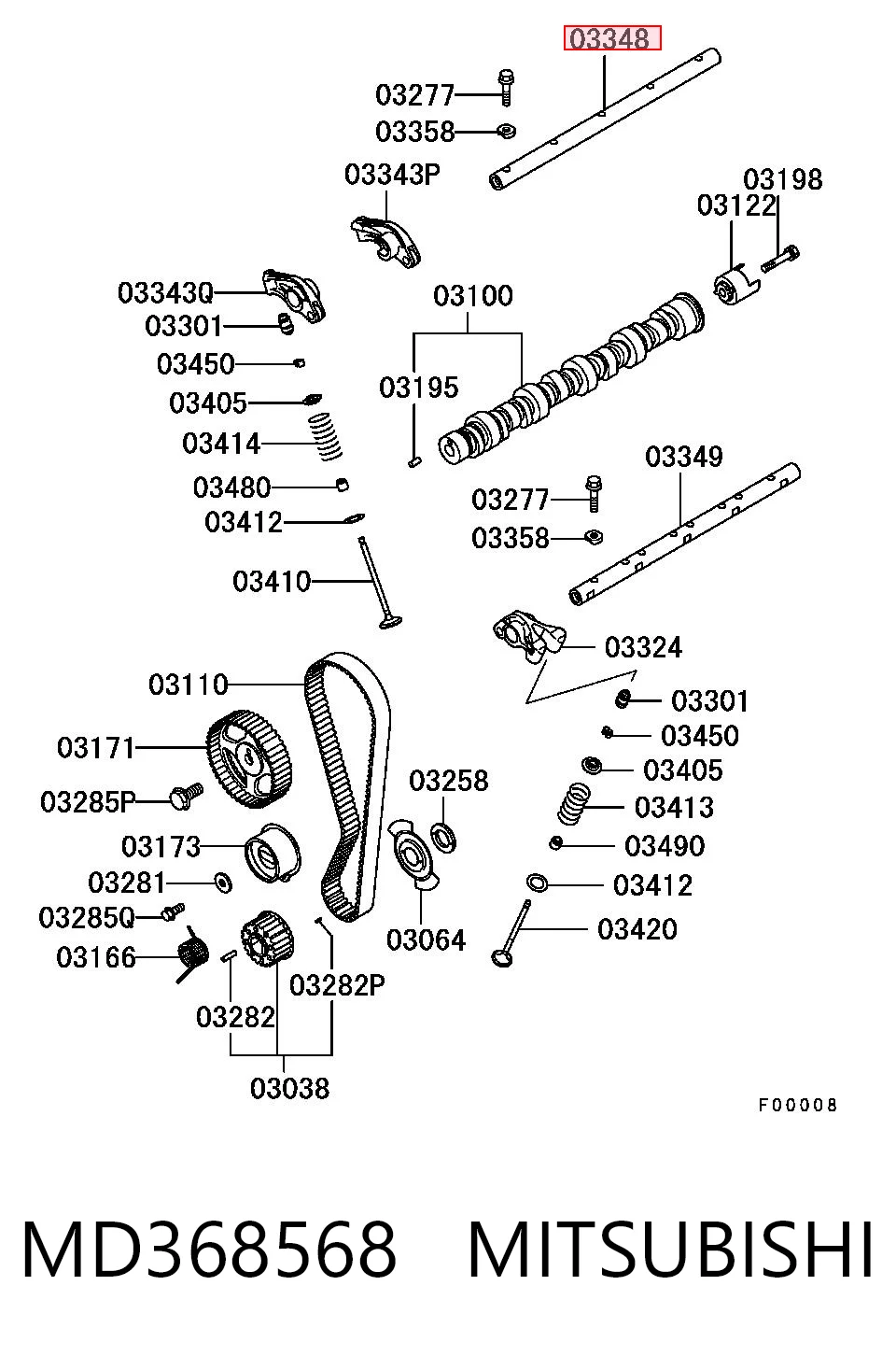 MD368568 Mitsubishi
