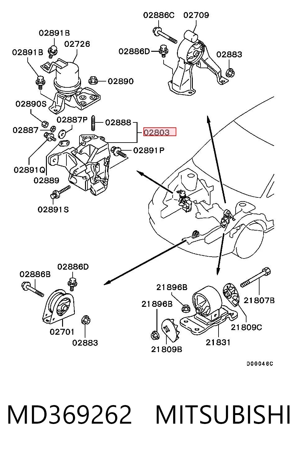 MD369262 Mitsubishi
