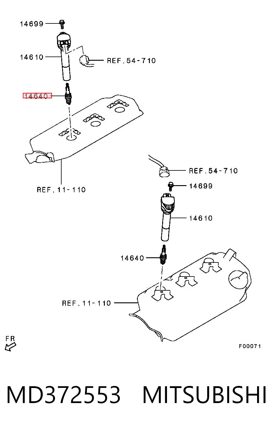 MD372553 Mitsubishi