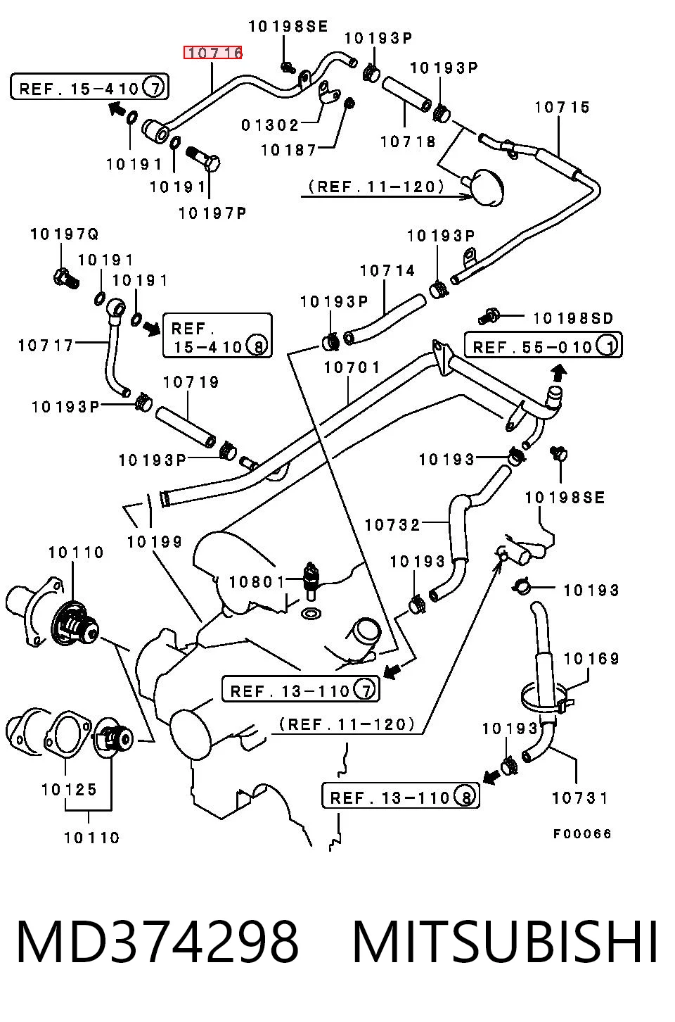 MD374298 Mitsubishi