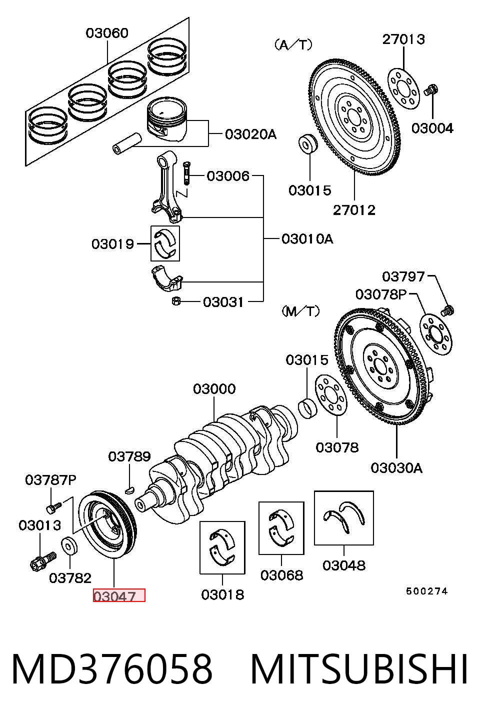 MD376058 Mitsubishi