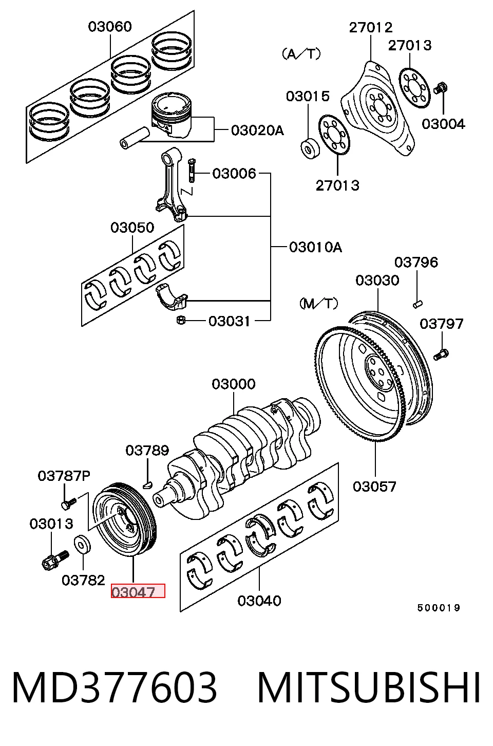 MD377603 Mitsubishi