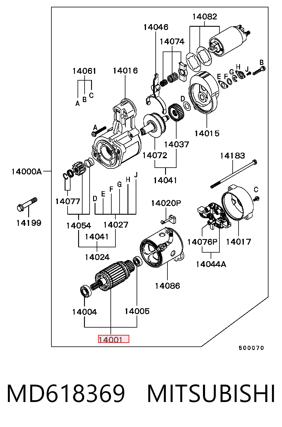 MD618369 Mitsubishi