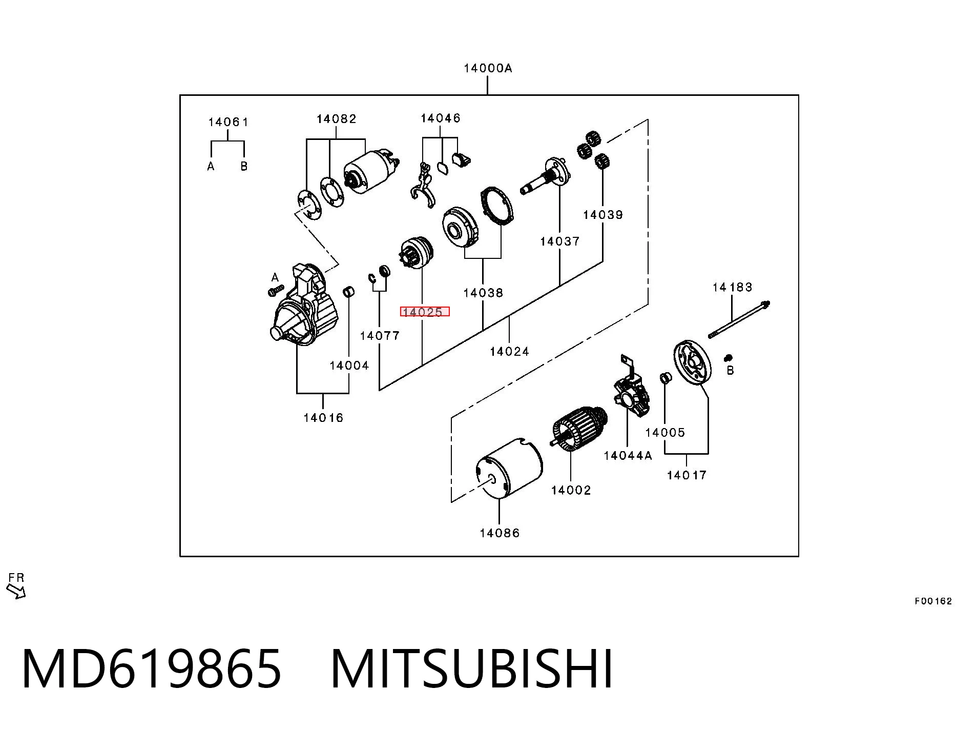 MD619865 Mitsubishi