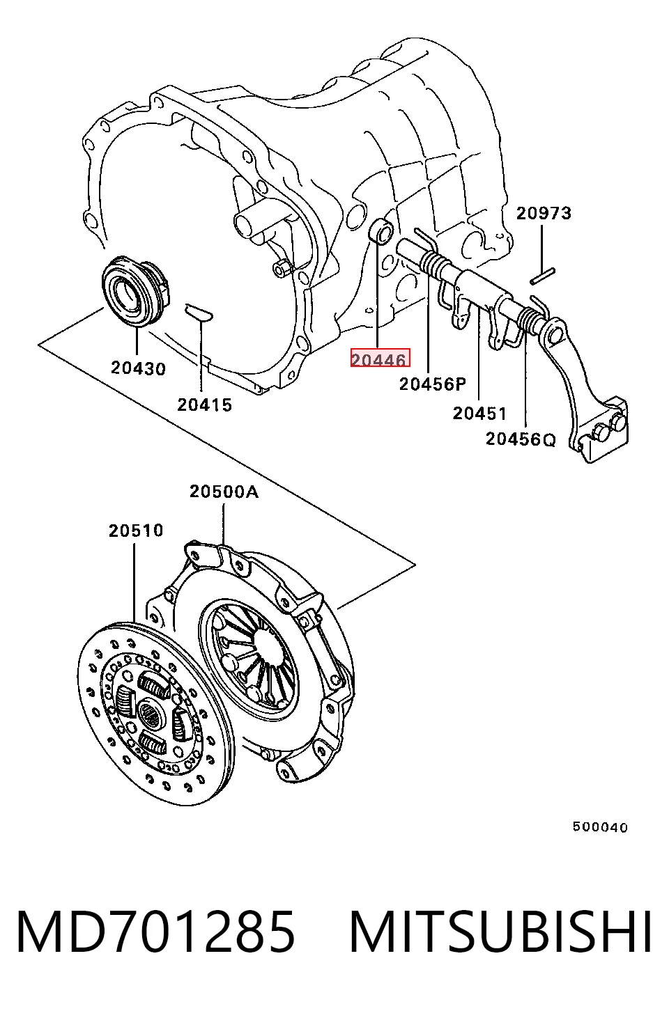 MD701285 Mitsubishi
