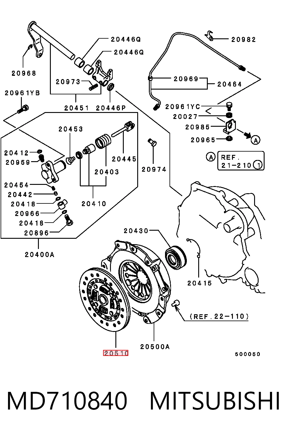  Disco de embraiagem Mitsubishi Lancer IV hatchback (C6A, C7A) (1988 - 1994) IV